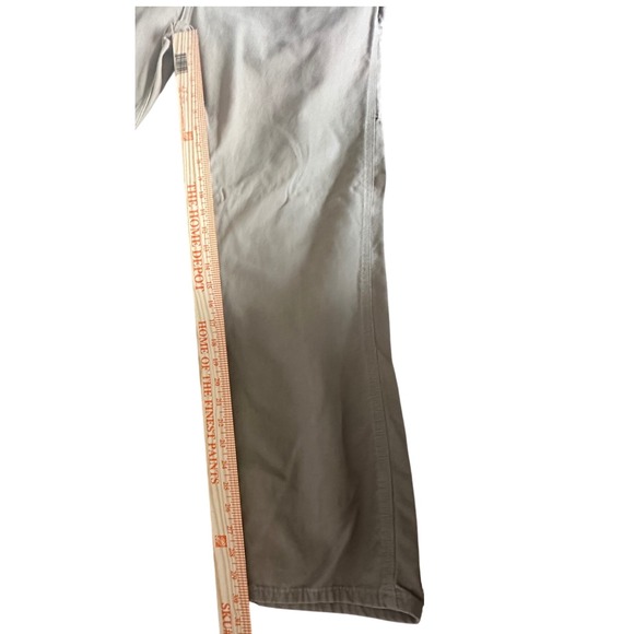 Carhartt Women's Tan Canvas Cargo Work Pants Utility Carpenter Pockets Sz 14 - Picture 12 of 14